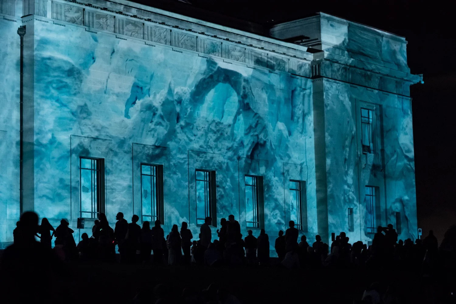Auckland War Memorial Museum, 8,800 m² of facade.