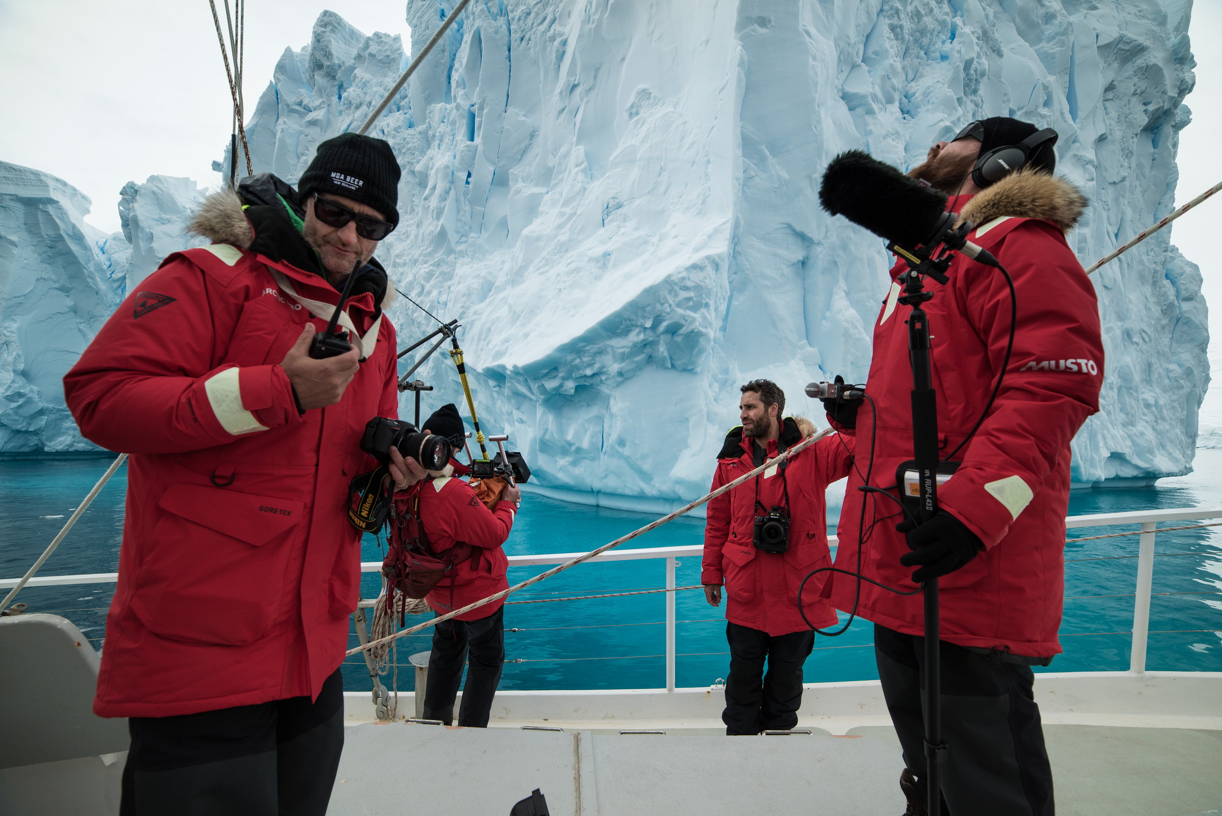 Antarctica — behind the scenes