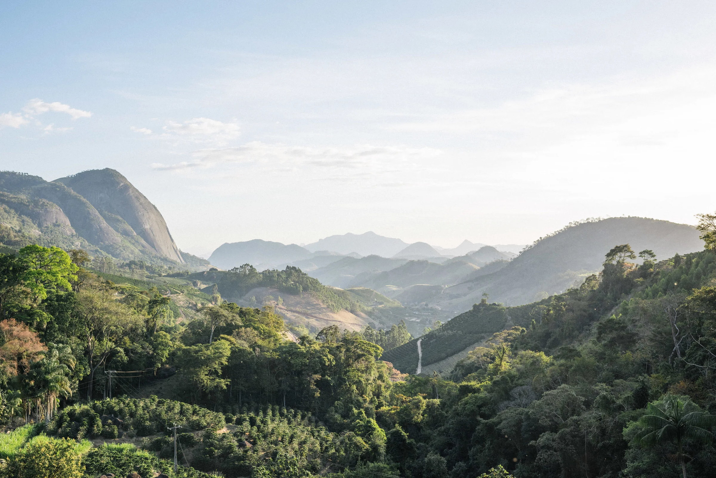 The mountains of Espírito Santo.