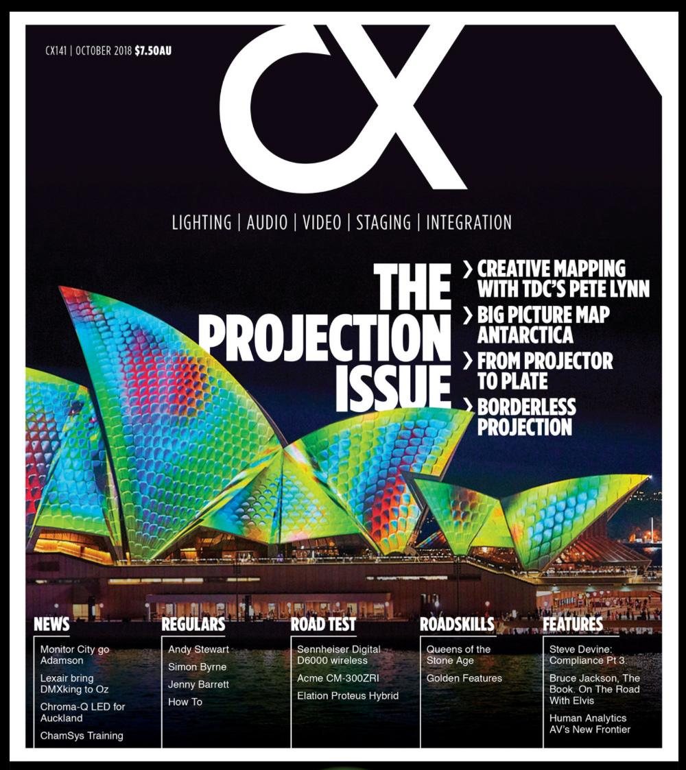 CX Magazine, October 2018. Cover.