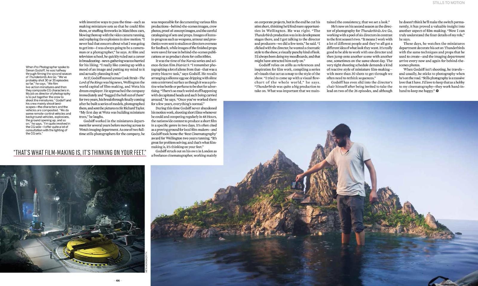 Pro Photographer, There and back again, page 7 of 7.