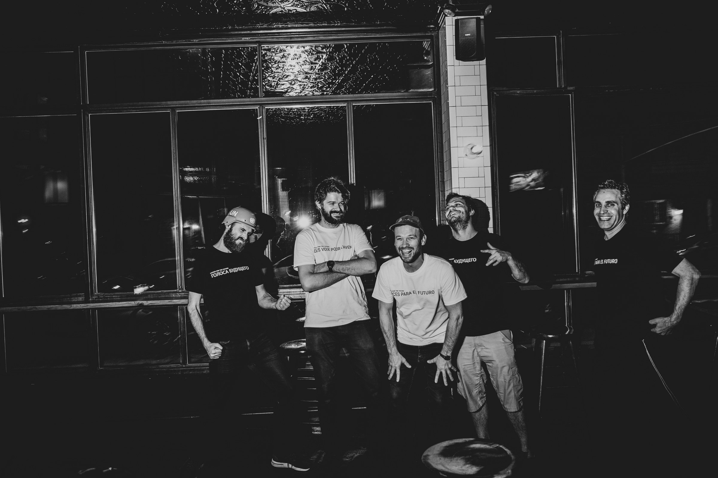 The crew. Photograph: Tom O'Malley.